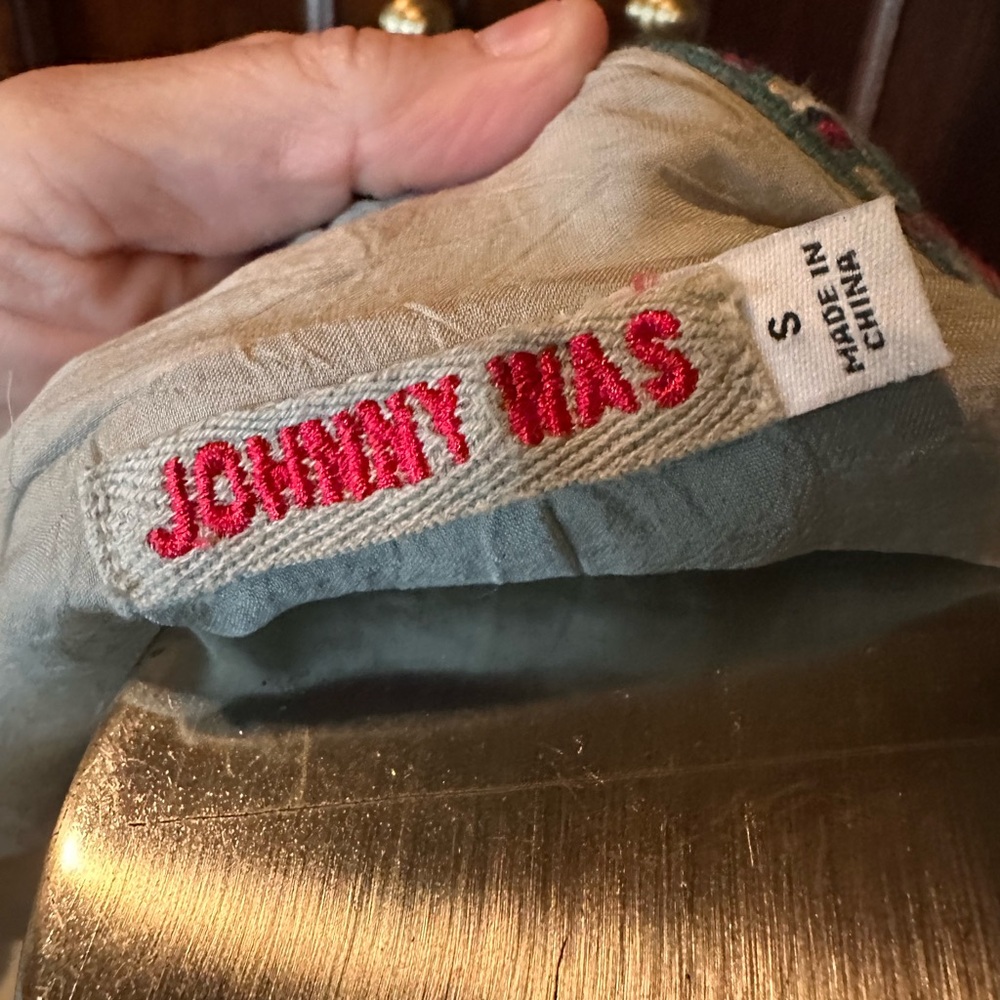 Johnny Was Embroidered Jacket with Multicolor Design - Picture 8 of 9